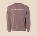 AO Beautiful | Pigment Dyed Crew Neck Sweatshirt