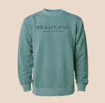 AO Beautiful | Pigment Dyed Crew Neck Sweatshirt