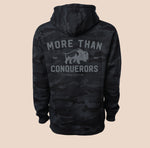 More Than Conquerors | Camouflage Hoodie