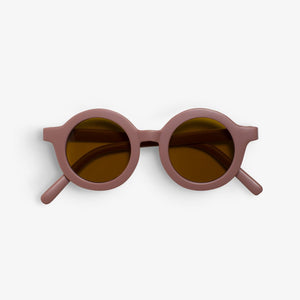 Round kids retro sunglasses nana rose UV400 sun protection